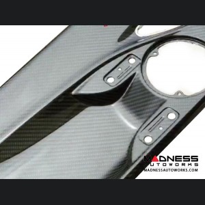 Alfa Romeo 4C Carbon Fiber Door Panels - w/ Red 4c Logo